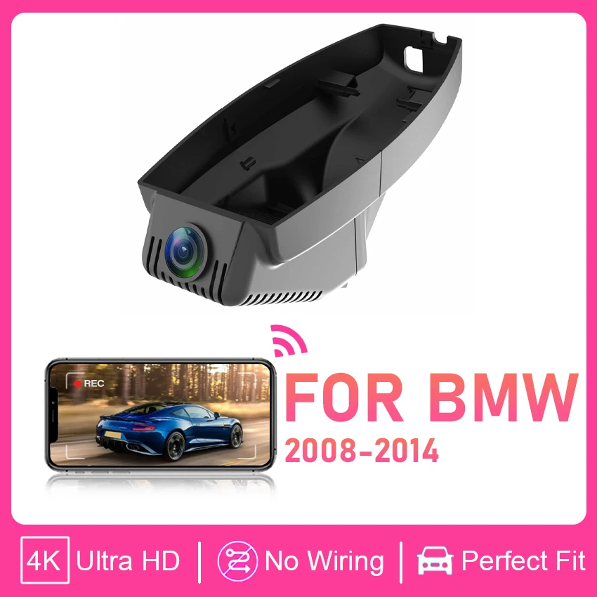 

4K UHD Car DVR Wifi DVR Video recorder dash cam For BMW 320i e46 e90 e91 e92 e30 530i e60 f10 e39 e34 e36 x1 e84 x5 e70 e53 e87