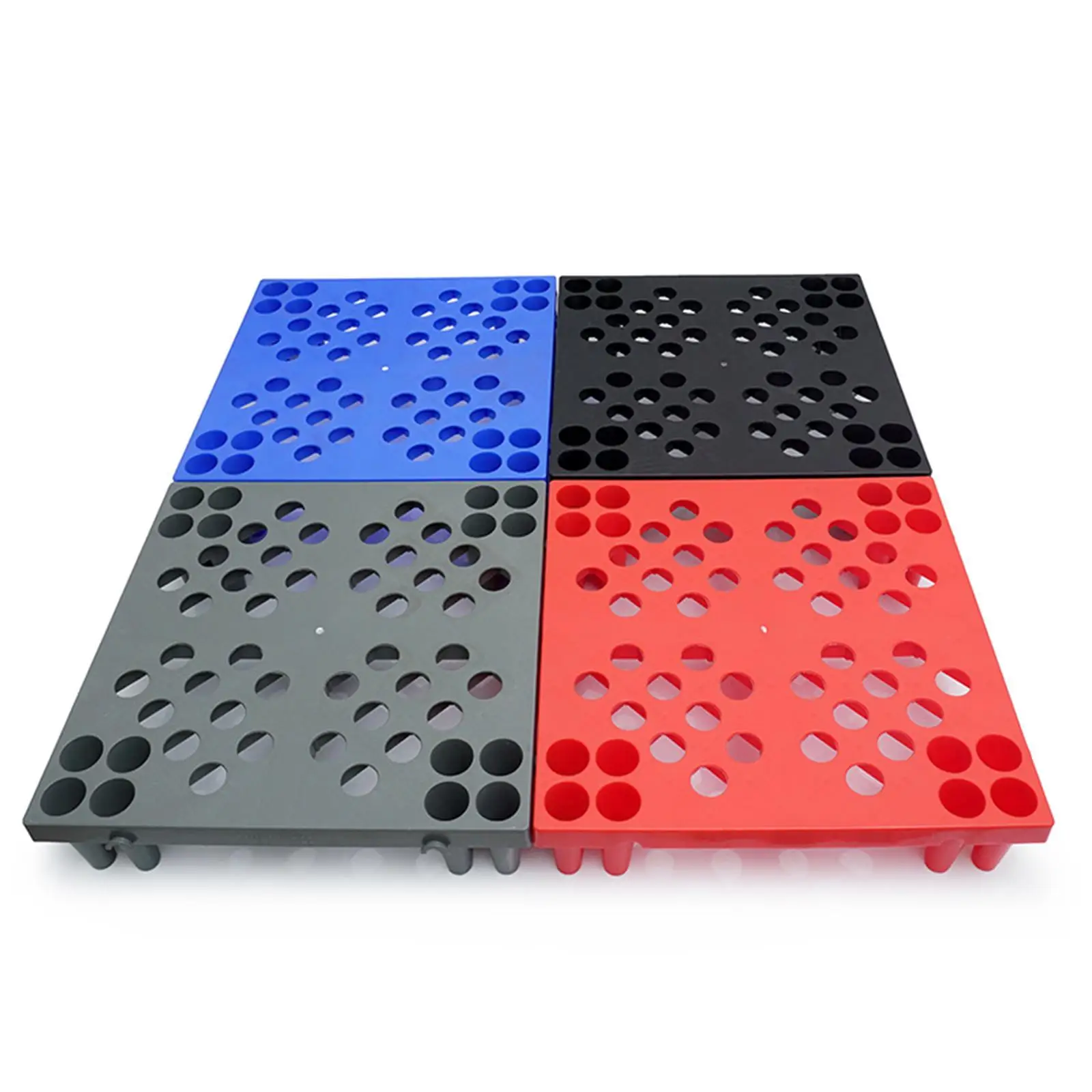 Floor Pallet Plat Stackable Breathable Versatile Cargo Storage Pad Forklift Pad for Warehouse Basement Indoor Outdoor Garage