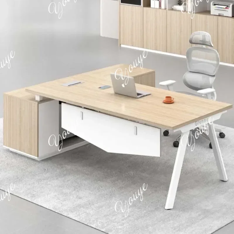 A63 Height Wide Office Desk Bedroom Luxury Corner Coffee Gaming Office Desk Computer Laptop Writing Mesa Ordenador Furniture