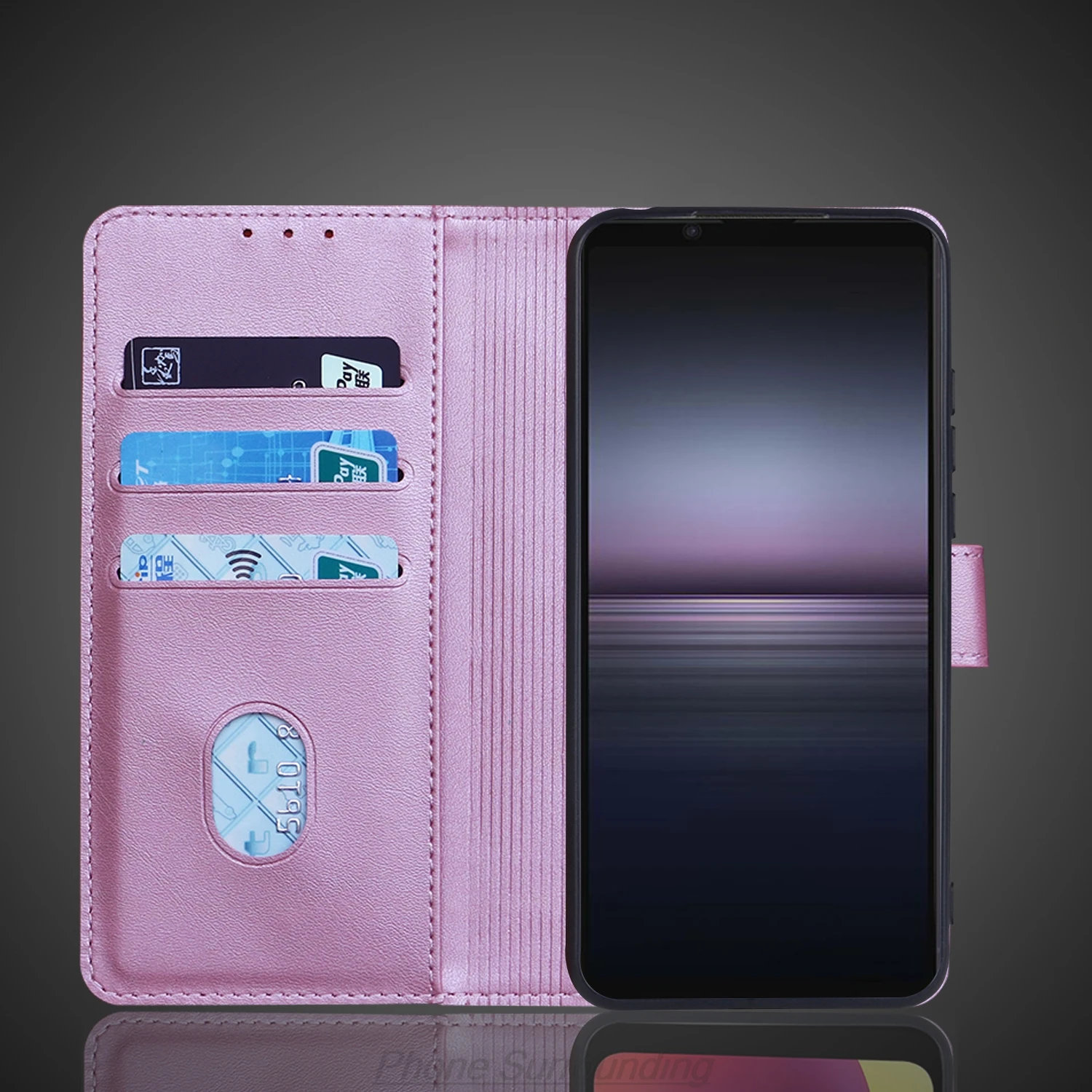 Wallet Flip Cover Pu Leather Case for Sony Xperia 1 II ( 1 2Gen ) XQ-AT51 AT52 AT42 Card Holder Phone Bags Holster Fundas Coque