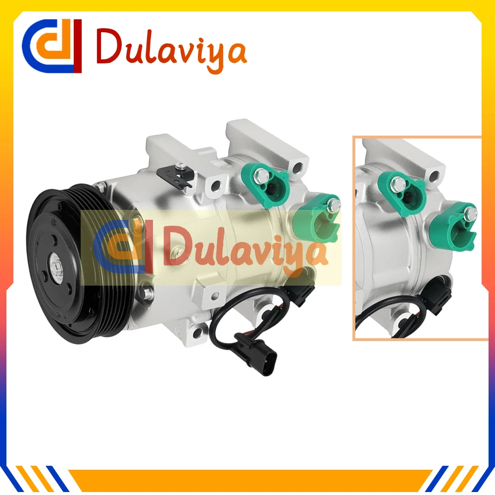 

AC A/C Compressor For Hyundai Sonata 2012-2014 2.0L 2.4L Kia Optima 977013V110 VS16E 97701-3V110 97701-3V410 977013V410