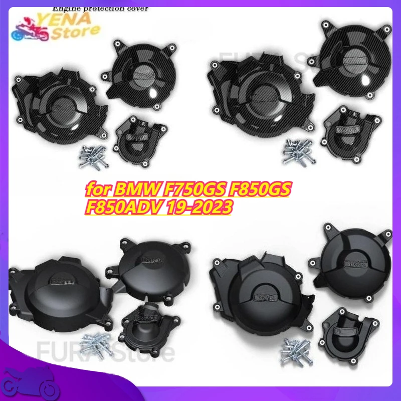 

Engine Protector Side Cover for BMW F750GS F850GS F850ADV 19-2023 Motorcycle Engine Cover Clutch Cover Modification