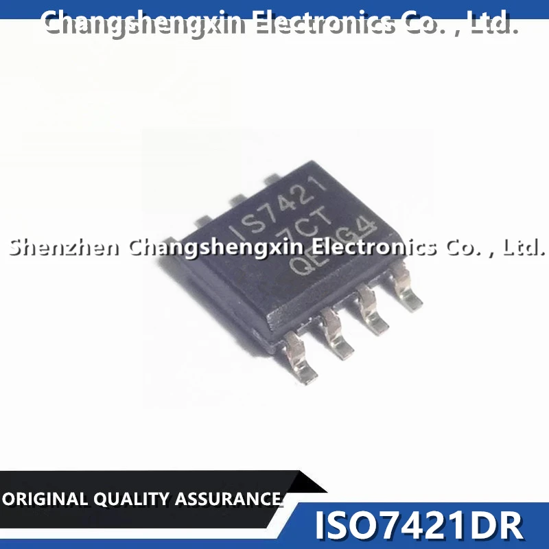 

10 Pieces ISO7421DR IS7421 New Original General Purpose Digital Isolator 2500Vrms 2 Channel 1Mbps 25kV/µs CMTI 8-SOIC