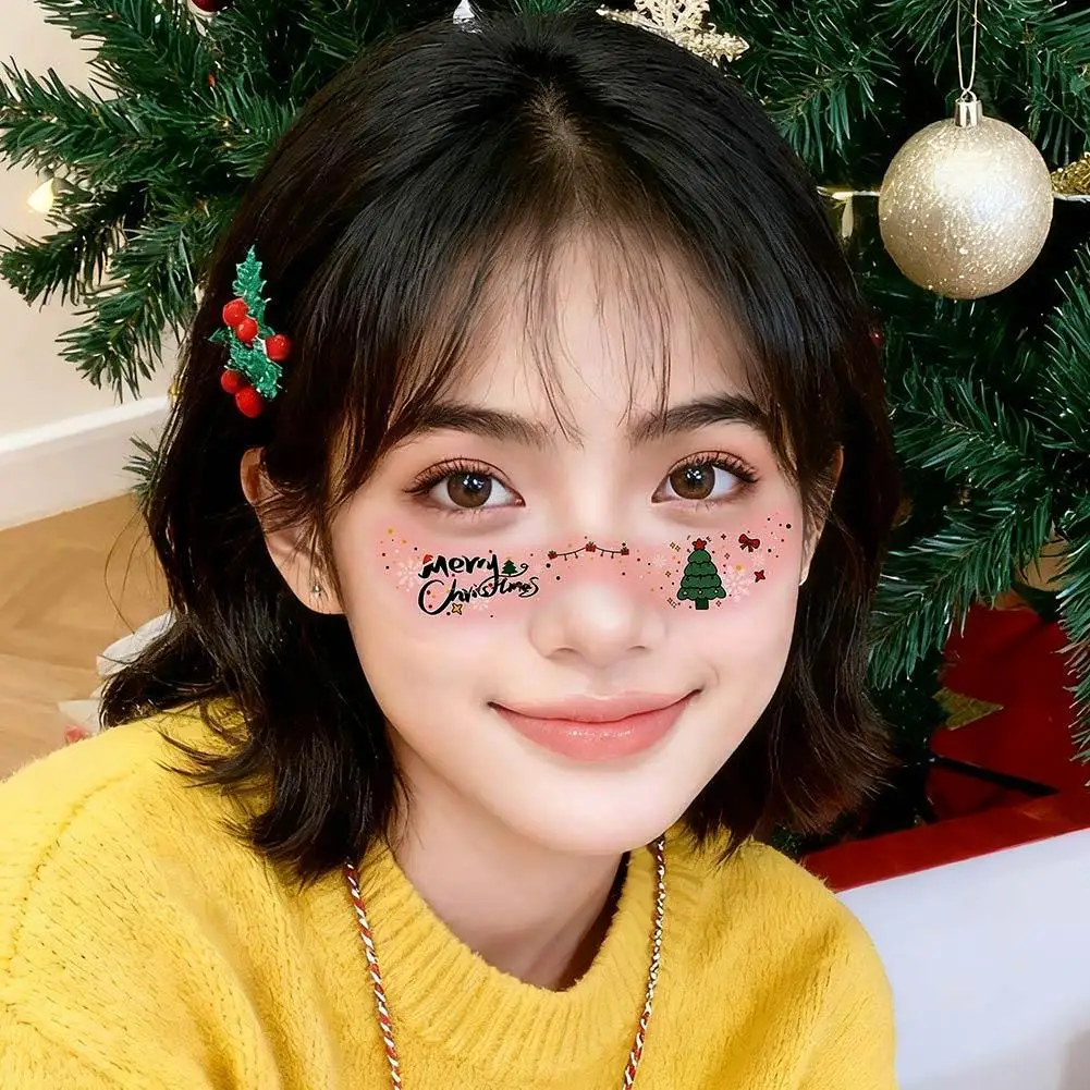 

Glitter Skincare Freckles Face Tattoo 5 Piece Makeup Stickers Blush Stamping Cheek Tattoo Patch Face Party Spot Party Makeu M9H0