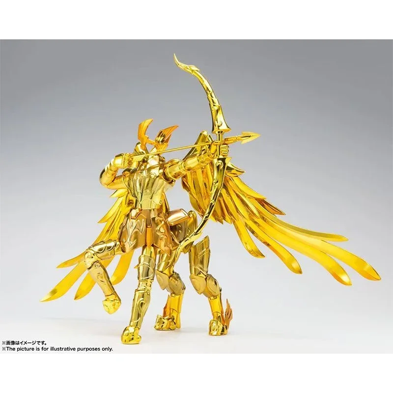 In Stock Bandai Saint Seiya Saint Cloth Myth EX Sagittarius Aiolos Revival Edition Baby Athena Anime Action Figure Model Toy