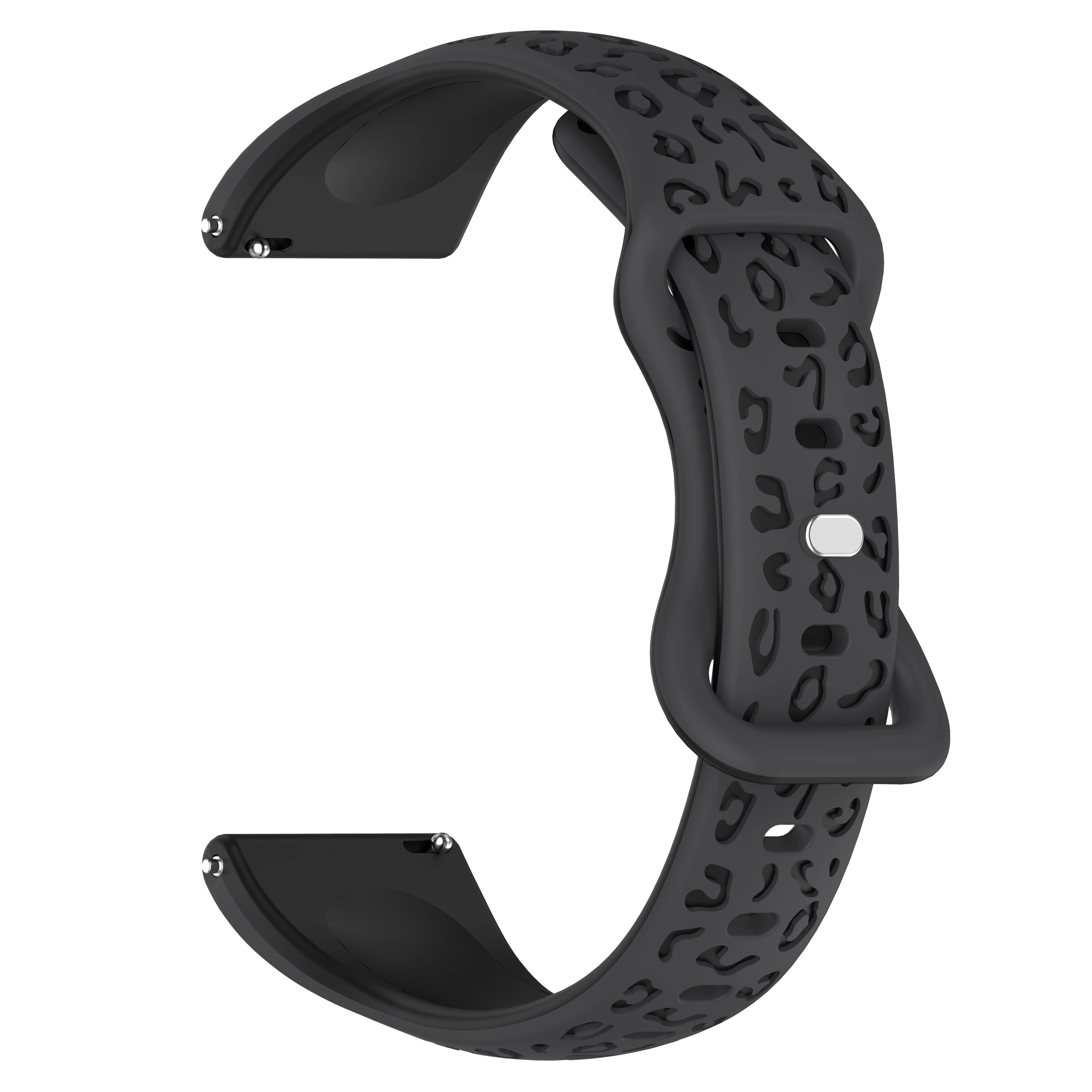 حزام سيليكون ليوبارد لساعة شاو - مراجعة Xiaomi Smartwatch S3 Accessories وسعره