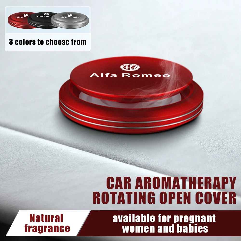 

1pc Air Freshener Aromatherapy Diffuser Solid Lasting Perfume For Alfa Romeo 159 Sportiva Giulia 147 Auto Interior Accessories