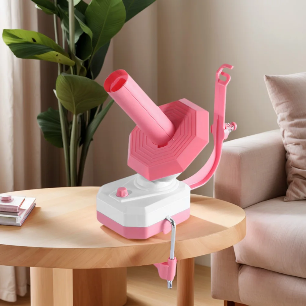 

Yarn Winder Automatic Yarn Spinner USB Plug In Sewing Accessories (Pink)
