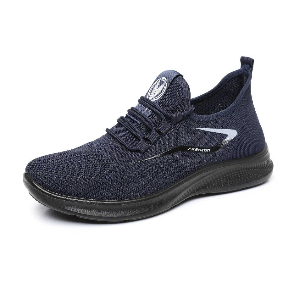 New 2026 release: breathable mesh-knit slip-on casual running shoes—lightweight and effortlessly versatile.