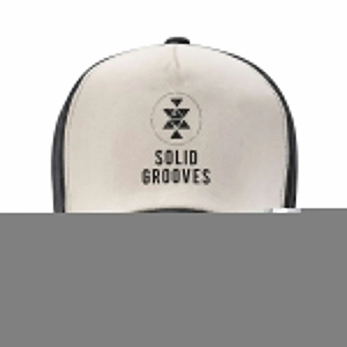 

Solid Grooves Essential T-Shirt Baseball Cap custom Hat western Hat Fashion Beach Female Men's