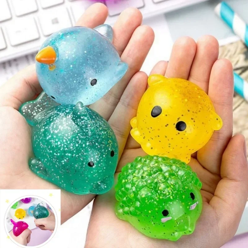 

Kawaii Animal Soft Cute Fun Sensory Antistress Squeeze Toys Spongy Mochi Fidget Toys Sticky Antistress Ball For Kids