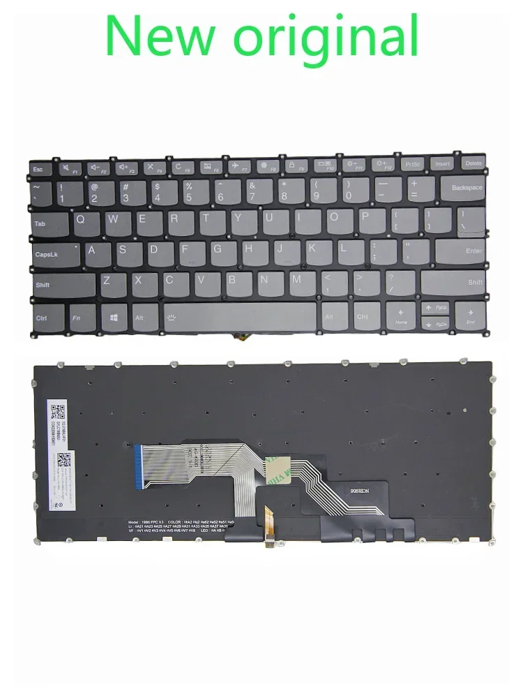 Suitable for Lenovo Xiaoxin E4-IML air 13υ 14iwl Pro-13IML IdeaPad S530-13IWL keyboard with backlight