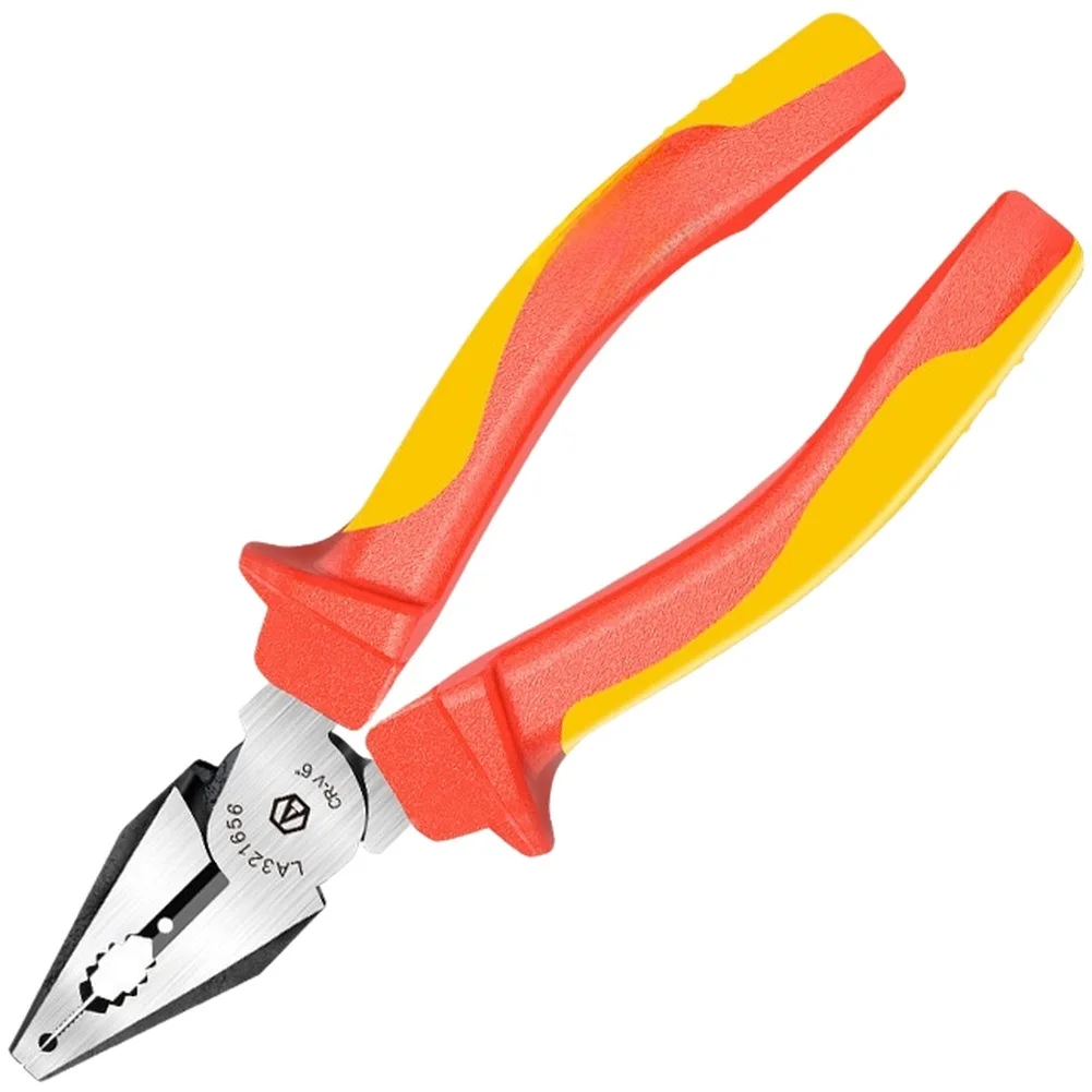 

Изолированные плоскогубцы для высоковольтных работ, кусачки для электриков, изолированные плоскогубцы с прецизионными режущими лезвиями, режут провода до 2,0 мм