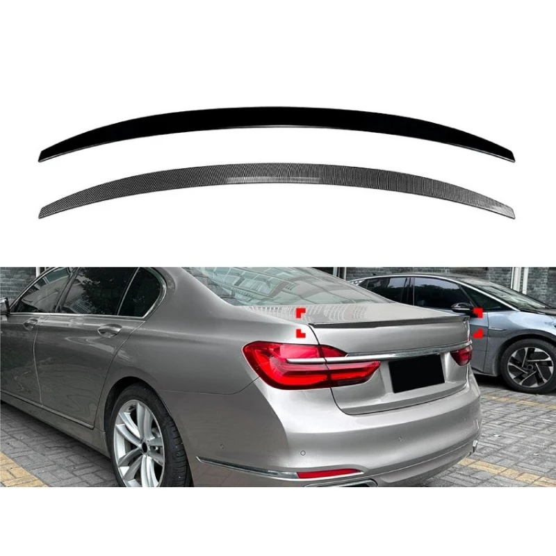 

For BMW 7 Series G11 G12 16-22 MP Trunk Spoiler Air Deflector Exterior Decal Customized Exterior Styling Drill-Free Installation