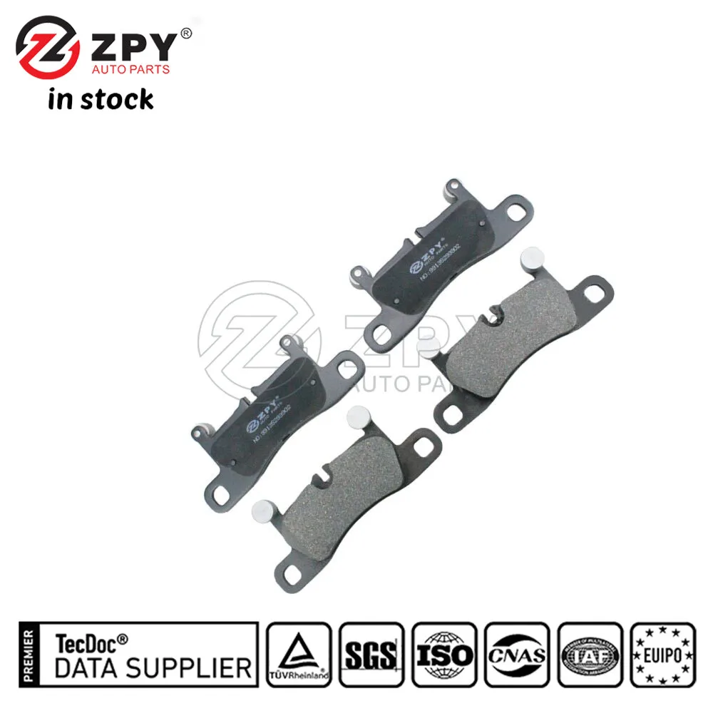 ZPY 新品質セラミックブレーキパッド 2016 ポルシェ 911 991 352 939 02