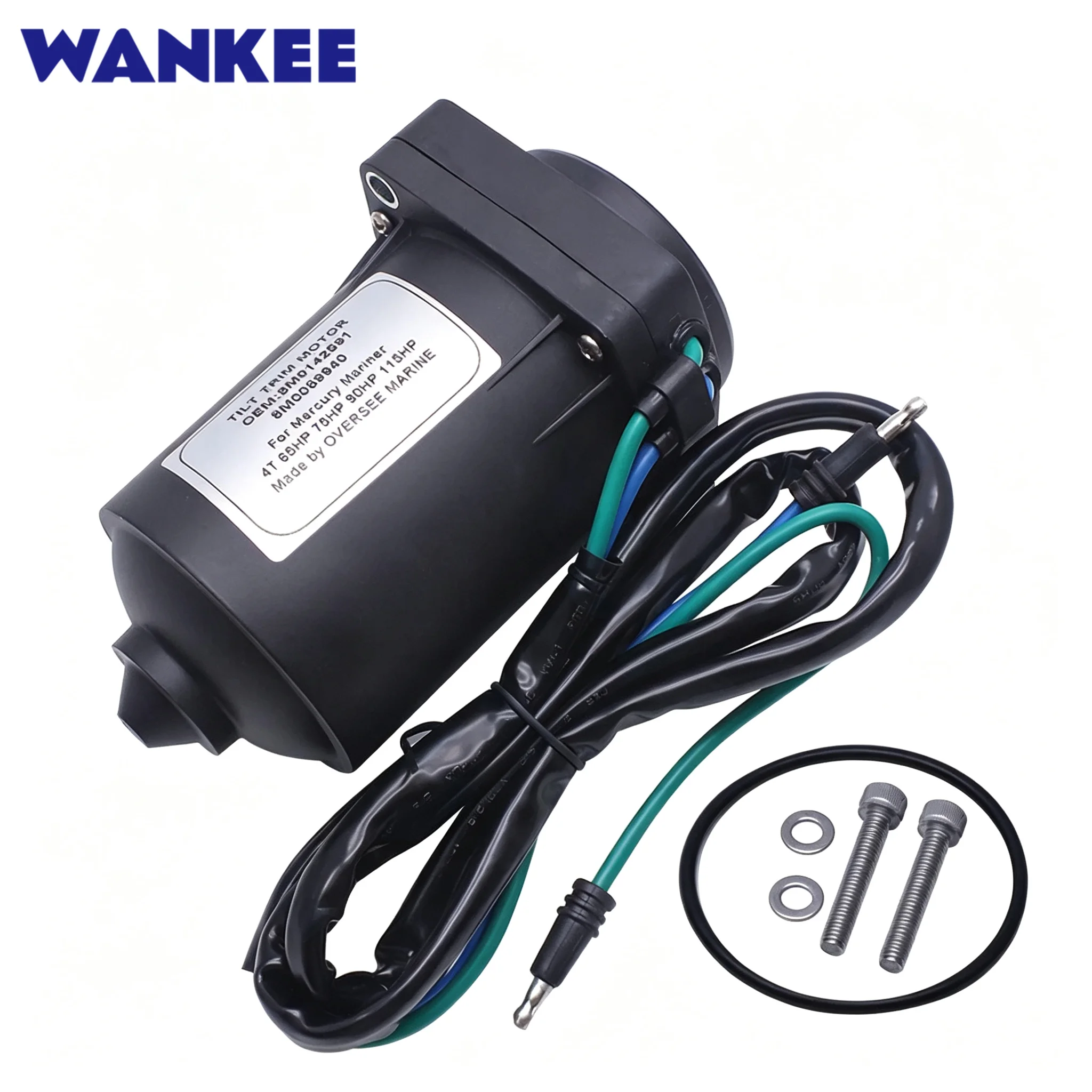 Tilt Trim Motor 8M0142591 For Mercury Mariner Outboard Engine 4T 65HP 75HP 90HP 115HP 150HP; 8M0089940