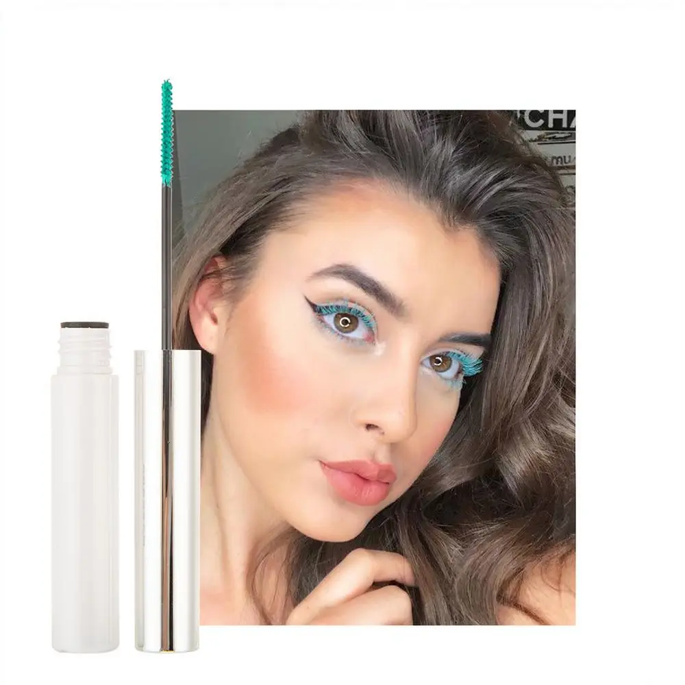 For For Handaiyan Rich Color Mascara Waterproof Long Lasting Thick Curling Eyelashes Extension Eye Makeup Cosmetic Vibrant Tint