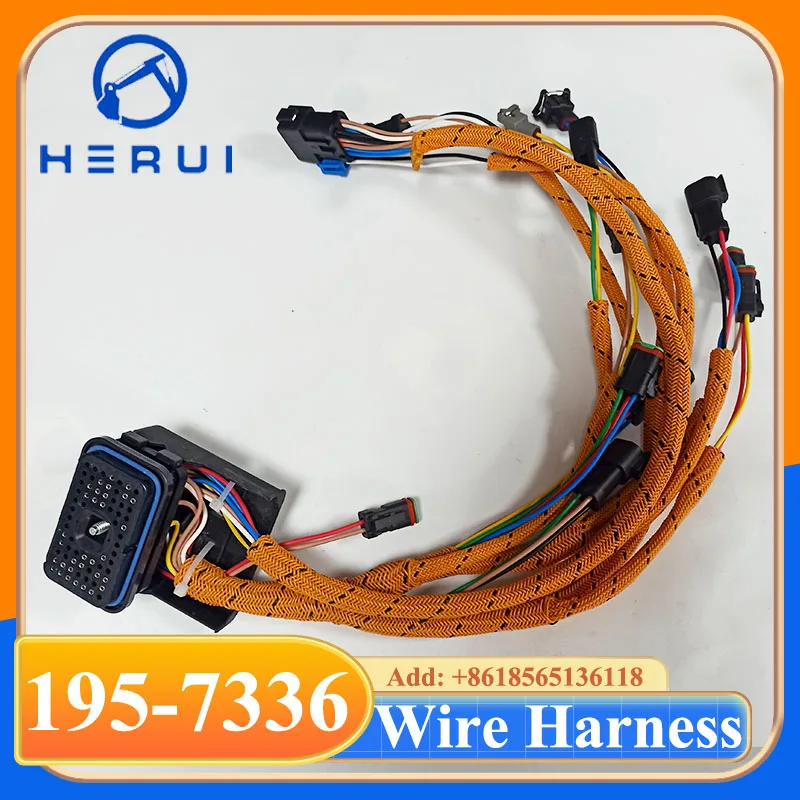 Excavator Wiring Harness195-7336 Engine Wire Harness 1957336 for Excavator 322C E325C 3126B C-7 Engine