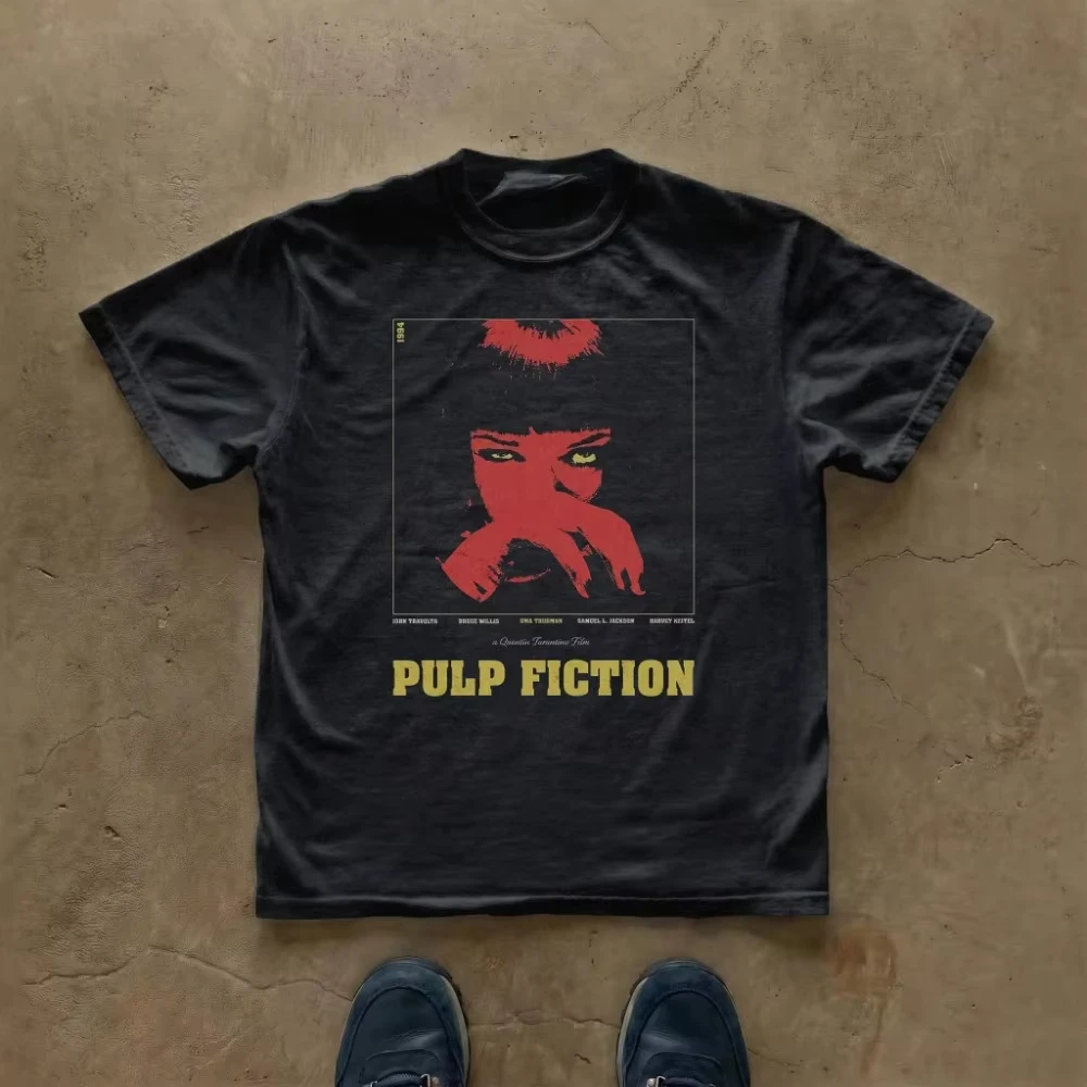 camiseta-masculina-com-tema-de-«pulp-fiction»-quentin-tarantino-uma-thurman-estilo-retro-adequada-para-homens-e-mulheres-para-todas-as-estacoes