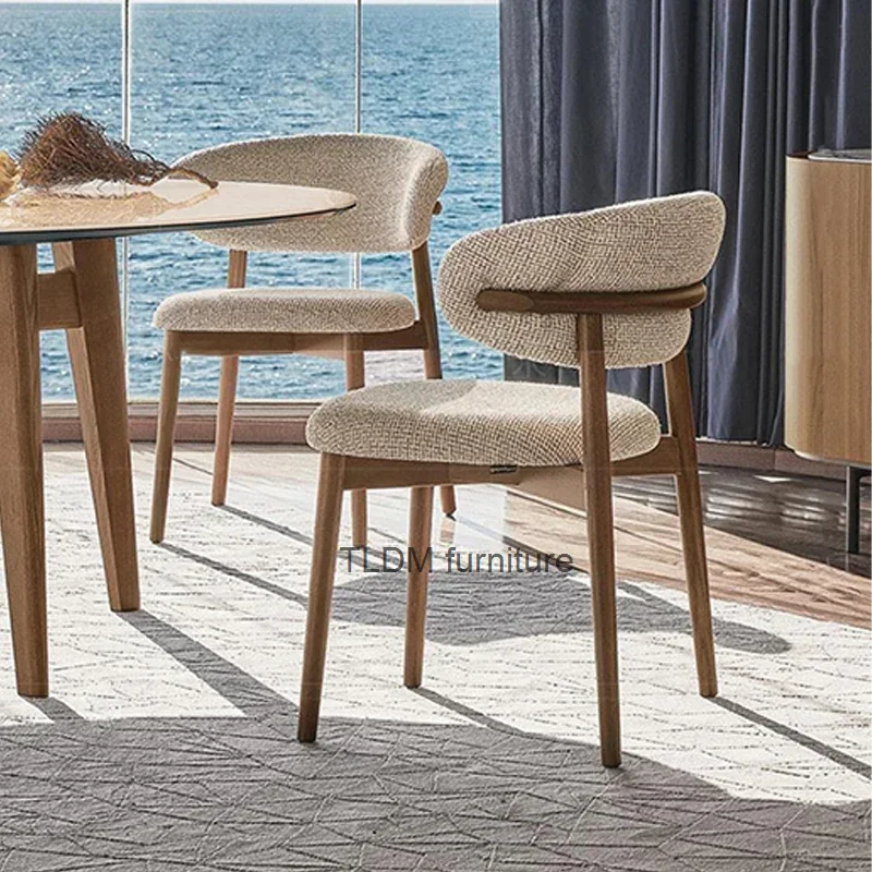 Accent Acrylic Dining Chairs Vanity Beach Modern Tourist Wooden Nordic Dining Chairs Restaurant Sedie In Plastica Home Furniture