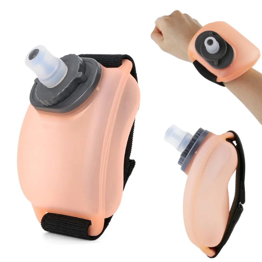 200ml Hands-Free Silicone Sport Water Bottle Wrist-Held Wearable for Running Cycling Climbing - Outdoor Activities - view 2