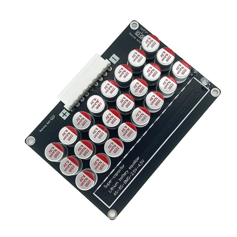 For lifepo4 Active Balancing Board with Capacitor-Based Energy Redistribution for Extended Cycle Life and Uniform Cell Charging