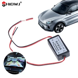 12V DC Power Relay Capacitor Filter Connector Auto Car Camera Filter Rectifier for Car Parking Backup Reverse Rear View Camera