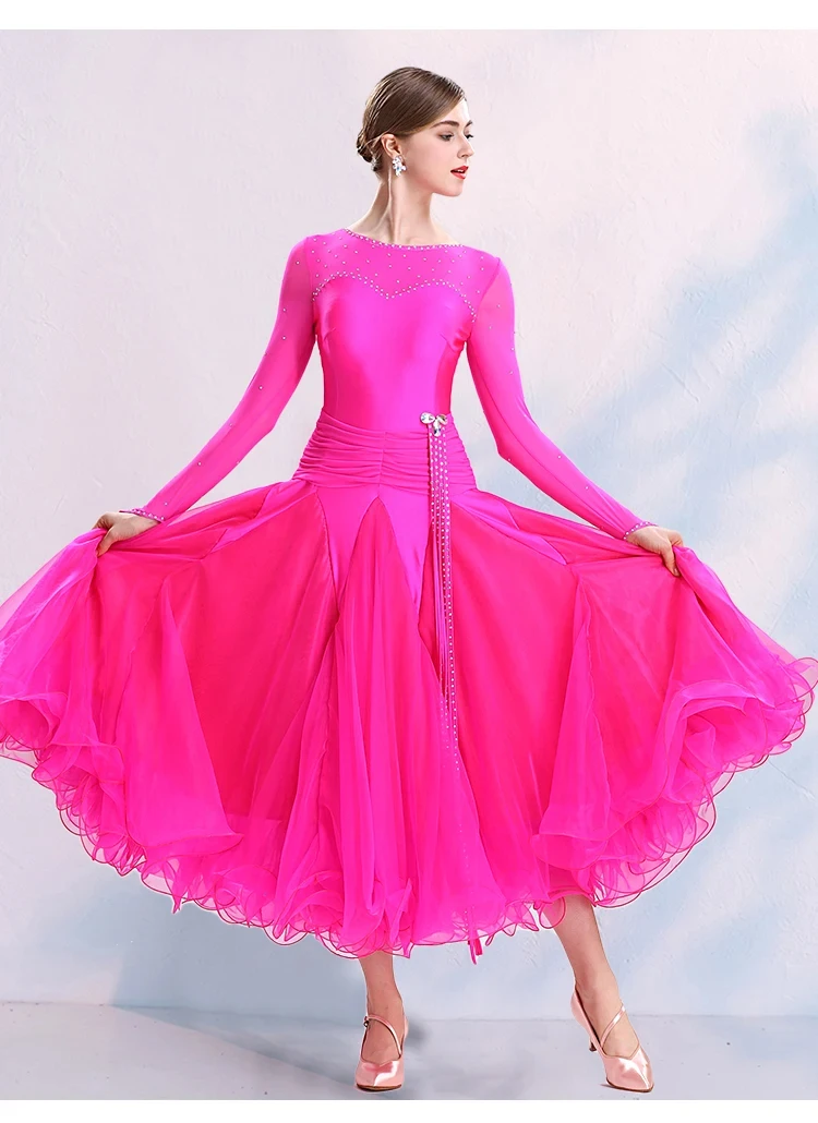 New Ballroom Waltz Modern Dancer Skirt Ballroom Dance Competition Dresses Standard Ballroom Dancing Clothes Tango Costumes