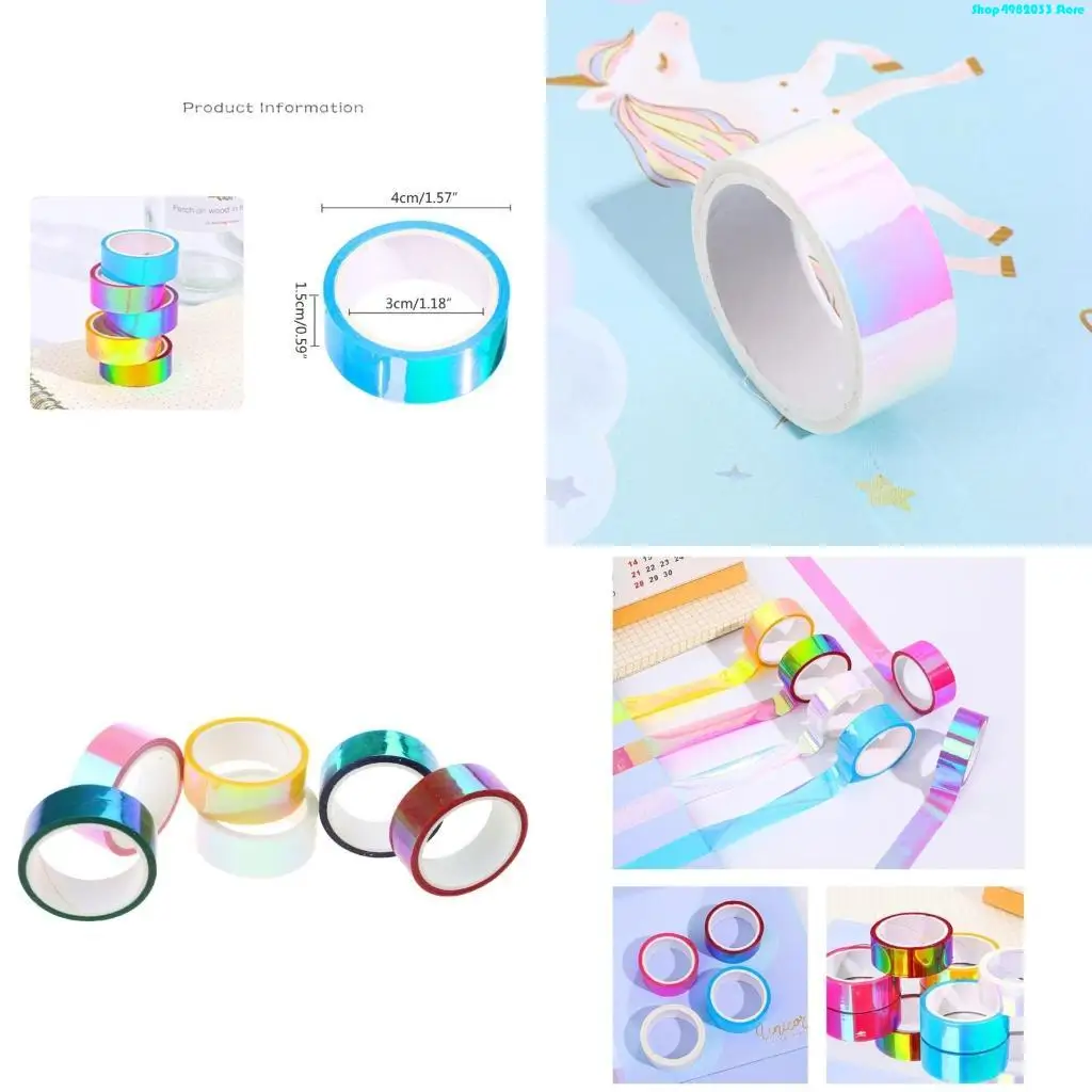  Multiple Colored Masking Tape for Boy Girl DIY Project Coding & Art Decorations