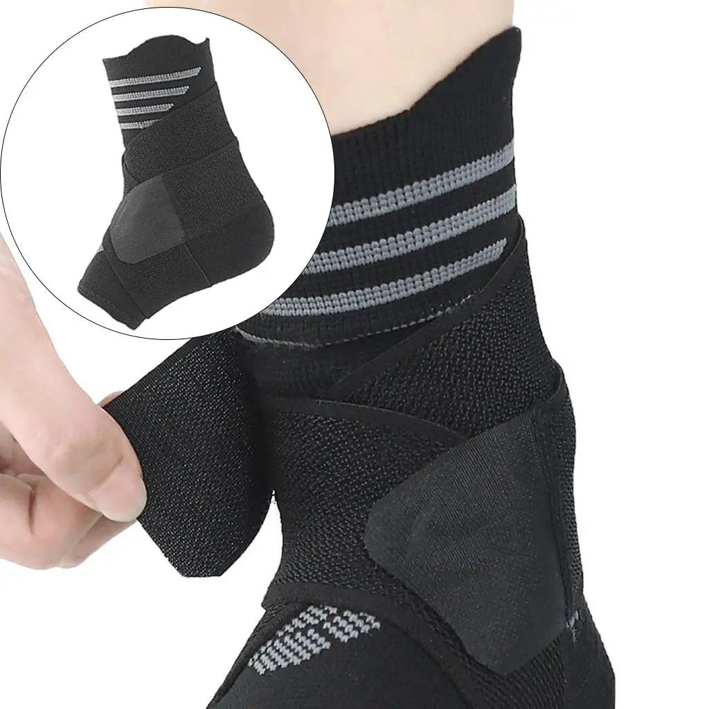 

Ankle Support Brace Durable Comfortable Adjustable Protection Elastic Guard Foot
