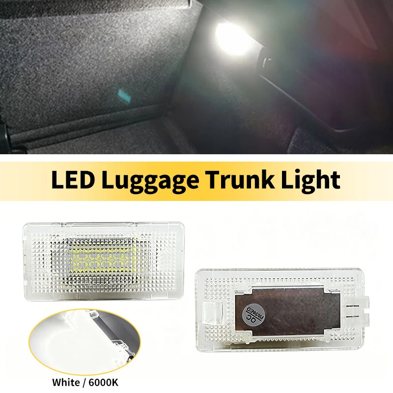 1/2PCS LED Luggage Trunk Light for BMW E81 E82 E87 E88 F20 F21(L X1)/E36 E46(F X2)/E90 E92 E93 F30 F32(L X1)/E39 E60 E61 F10 E63