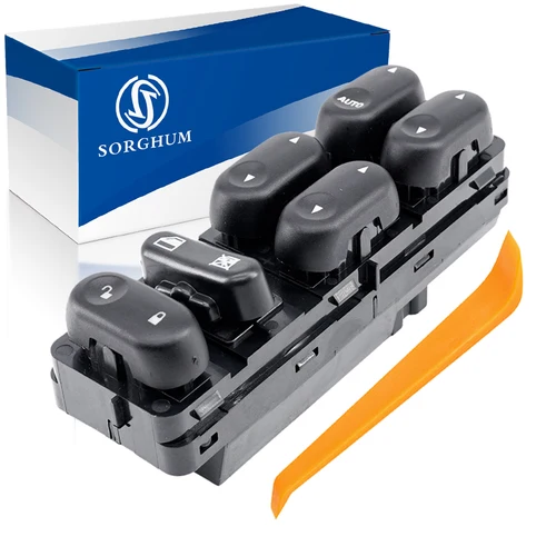 Imagen 2 del producto SORGHUM 3L8Z-14529-AAA YF1Z-14529-ABA interruptor de ventana izquierda del conductor botón del pasajero para Ford F250 F350 Escape Mariner Mazda Tribute