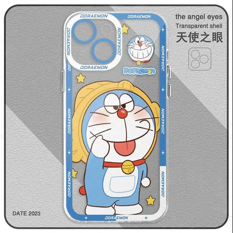 Cartoon Cute D-Doraemon Soft Case for Moto G22 2022 G32 G52 2022 G71 G72 G73 Edge 40 5G Phone case Fundas Cover TPU soft shell