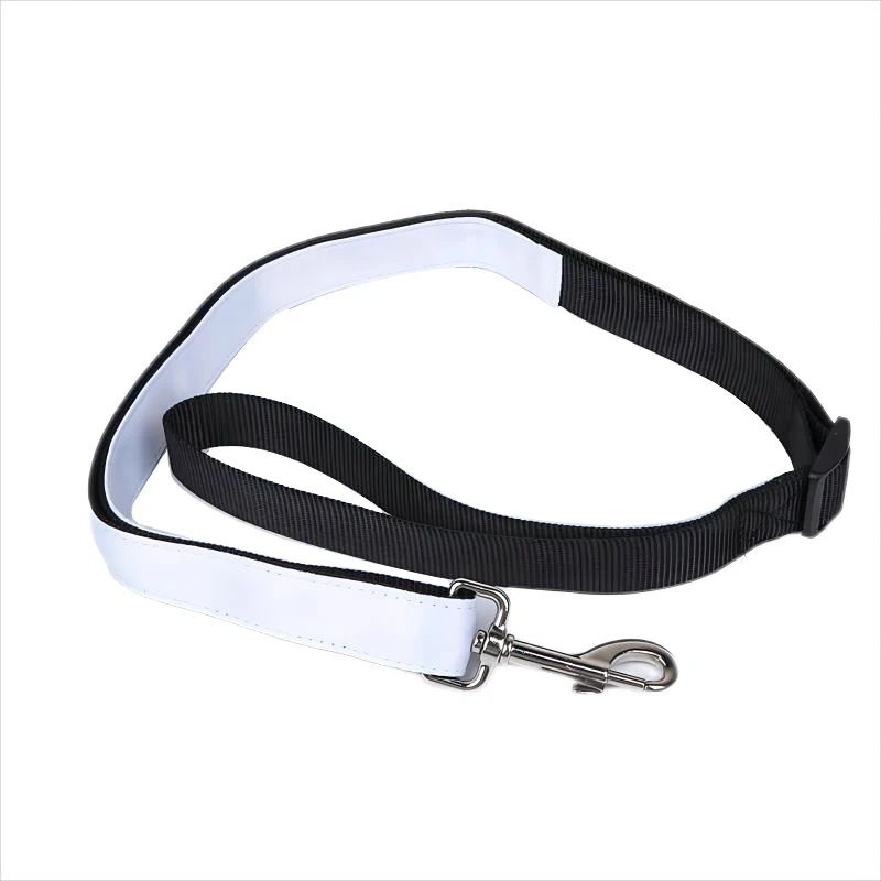 50pcs Personalized Polyester Sublimation Dog Leash blank for DIY printing