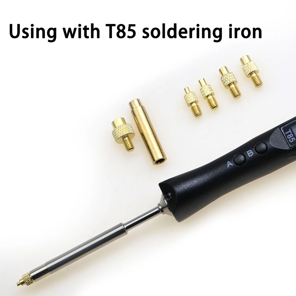 2026 + Heat Insert Nut Iron Tip Heat Set Insert Tool Soldering TS100 Iron Tip 3D Printing Modify Finishing Tool Brass Thread