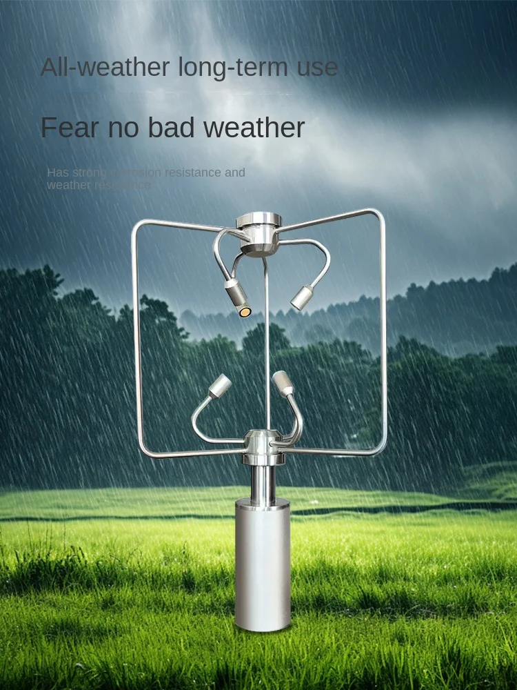 Ultrasonic Wind Speed and Direction Sensor RS485 Modbus RTU Stainless Steel Anemometer Maintenance-Free for Marine Weather