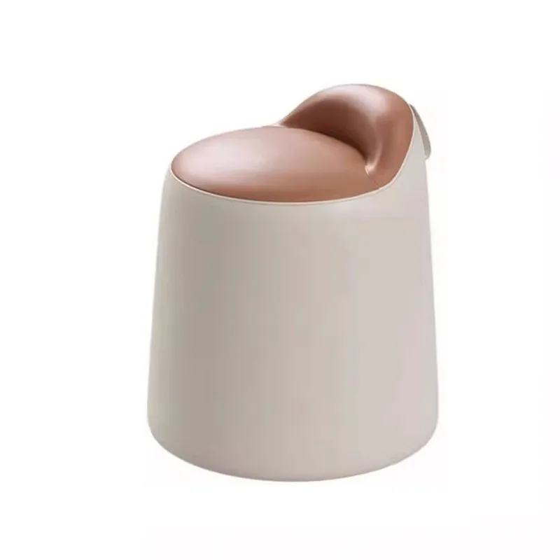 Makeup stool household rotating dresser stool light luxury high sense ins round stool simple makeup chair girls bedroom