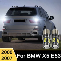 2Pcs For BMW X5 E53 2000 2001 2002 2003 2004 2005 2006 2007 LED Car Reverse Light Canbus Lamp Bulbs Accessories