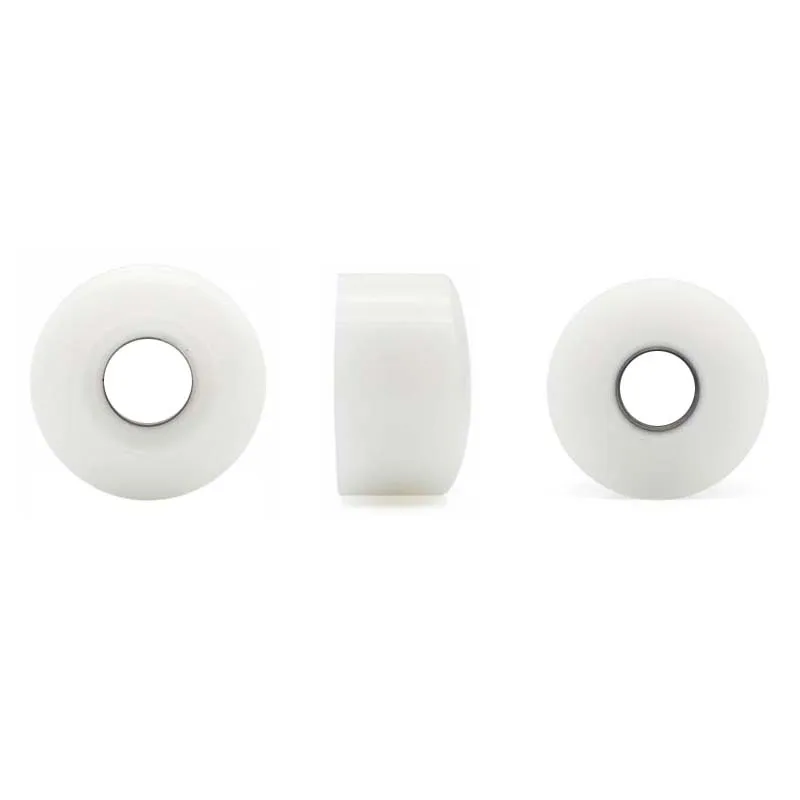 55x32mm 80A PU Skate Wheels Set of 4 with Bearings for Roller Skating Skates Inline Skates and Double Warped Use
