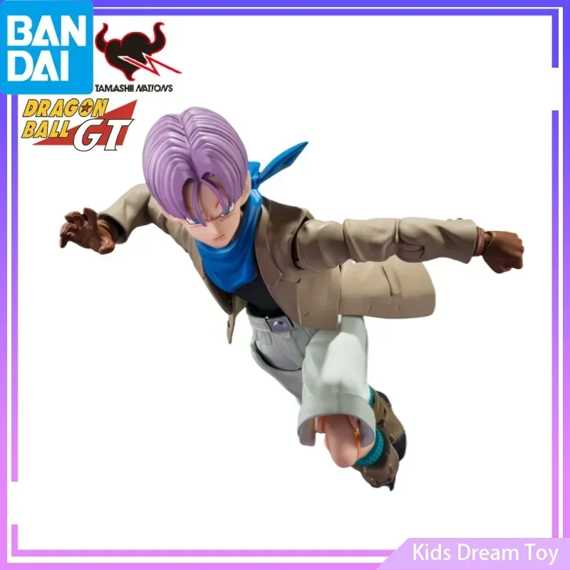 Bandai in magazzino Originale SHFiguarts Dragon Ball GT Anime Figure TRUNKS -GT- Action Figures Giocattoli Modello da collezione per bambini