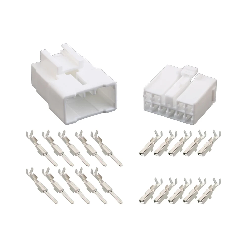 5 Sets DJ7104Y-2.2-11/21 Automotive Connector for MG641059 MG651056 - Vehicle Wiring Harness Connectors