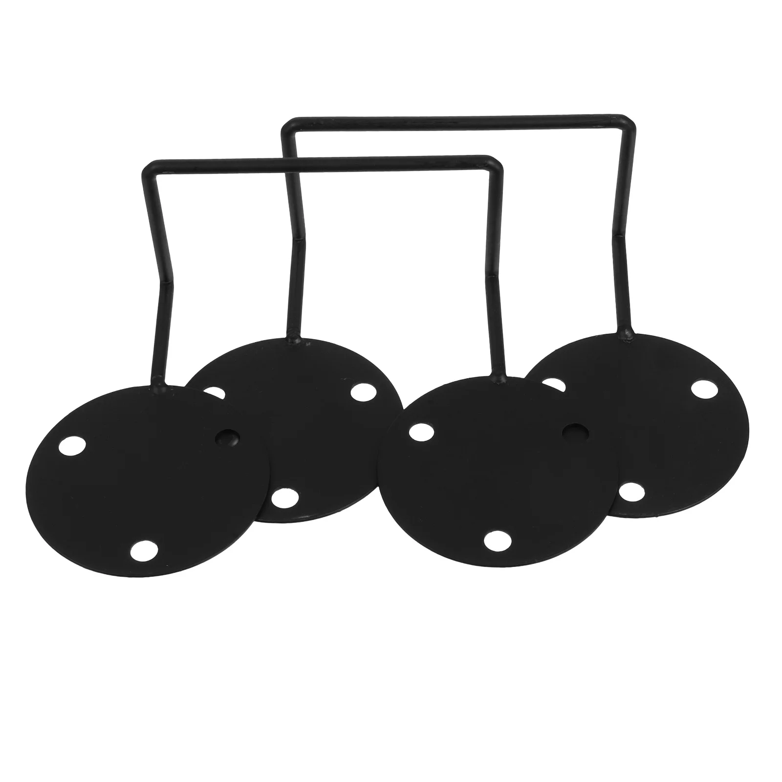 

2Pcs Anti Slip Mattress Retainer Bar for Bed Frame Non Slip Gaskets and Toppers Holder Black Mattress Slide Stopper