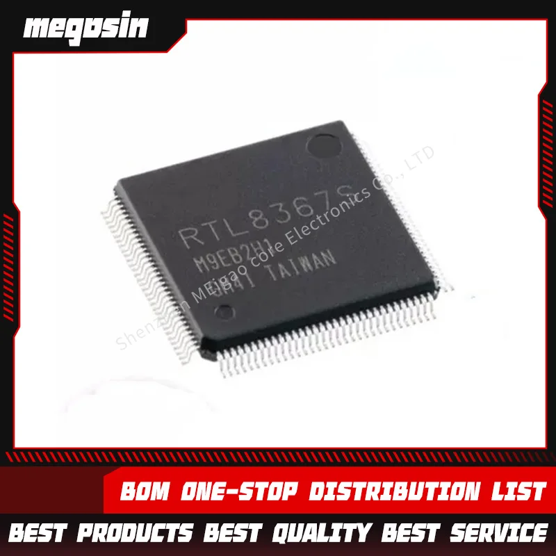 1PCS/LOT  RTL8367S-CG RTL8367S LQFP-128 Gigabit switch chip