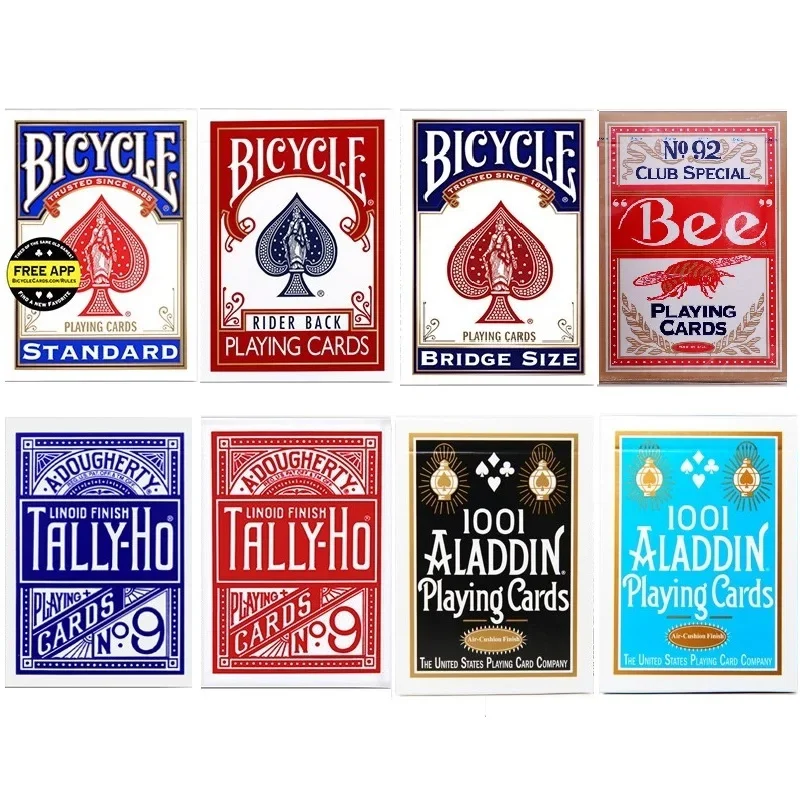 

Bicycle Rider Back Playing Cards Tally-Ho Bee Deck Card Games Magic Tricks Gimmicks Magician Decks Illusions Magic Accessories