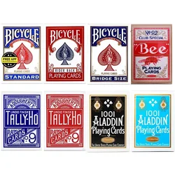 Bicycle Rider Back carte da gioco Tally-Ho Bee Deck giochi di carte trucchi magici Gimmicks Magician Decks Illusions accessori magici