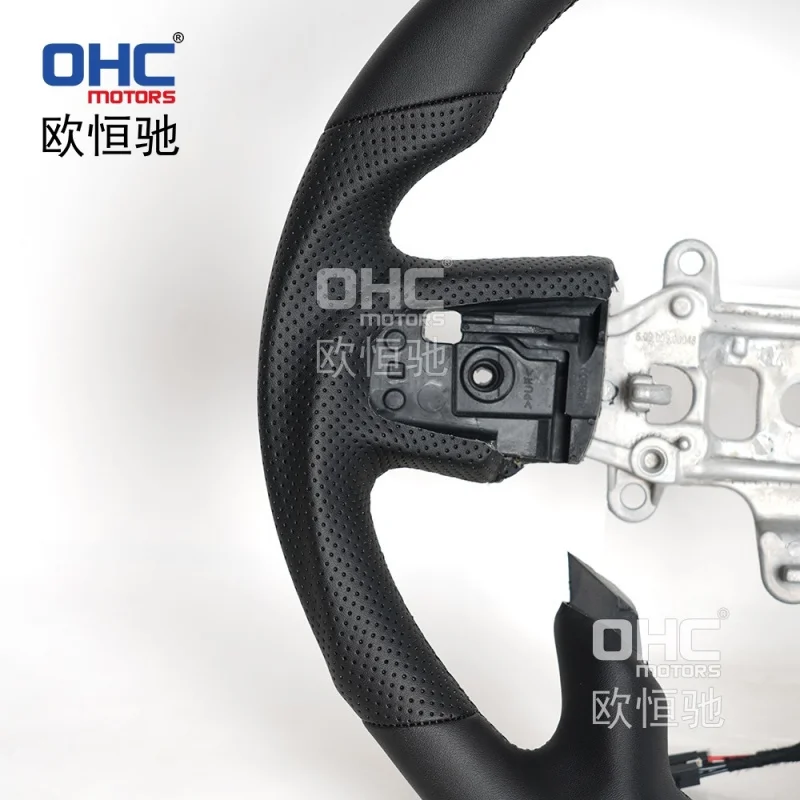 For Dodge RAM1500 18-24 modified upgraded full-leather steering wheel with heating