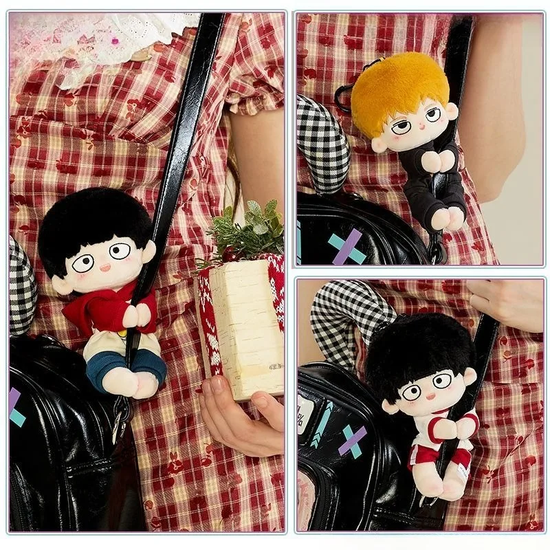Mob Psycho 100 ‌ Shigeo Kageyama Reigen Arataka Figur Puppe Anhänger Hochwertig Aussehend Kreative Hände und Füße mit Magnetischer Haftung – Detail 6