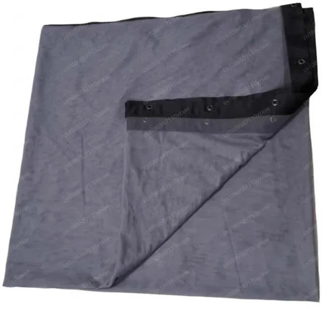 Professional Holographic Projection Screen System - Motorized Lift & Seamless Tulle Curtain, Wedding & Event 3D Visual Effects