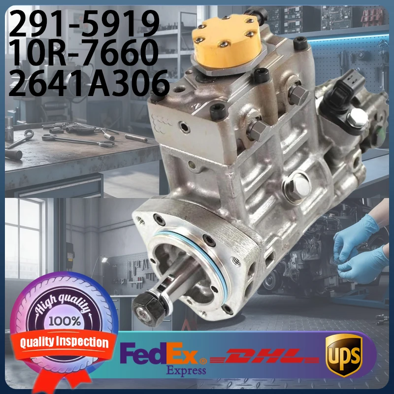 

291-5919 Fuel Injection Pump 10R-7660 2641A306 for Caterpillar CAT C6.6 Diesel Engine