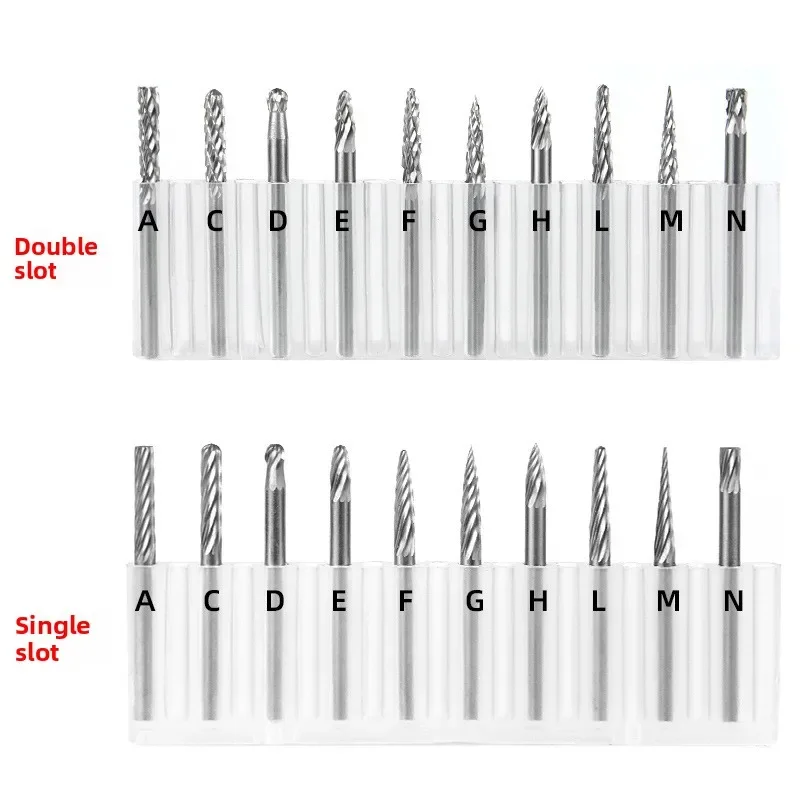 Tungsten Carbide Rotary Burr 3*3mm / Grinding Bits/ Milling Cutter/ Die Grinder Burrs / Deburring Welding Polishing Wood Carving